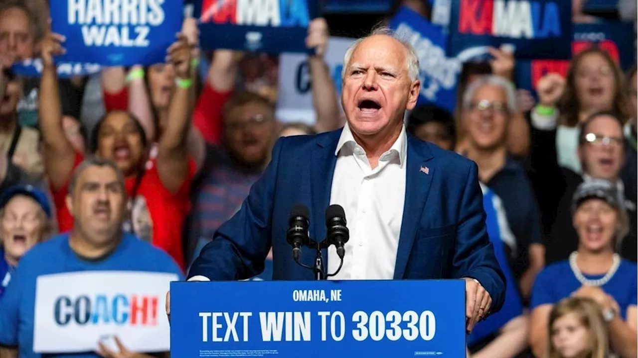 Walz gets biggest stage yet with acceptance speech at Democratic National Convention