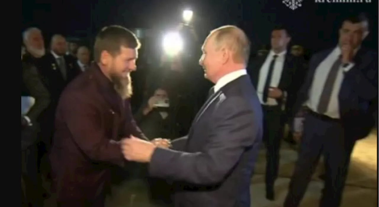 Putin returns to Chechnya for the first time since 2011