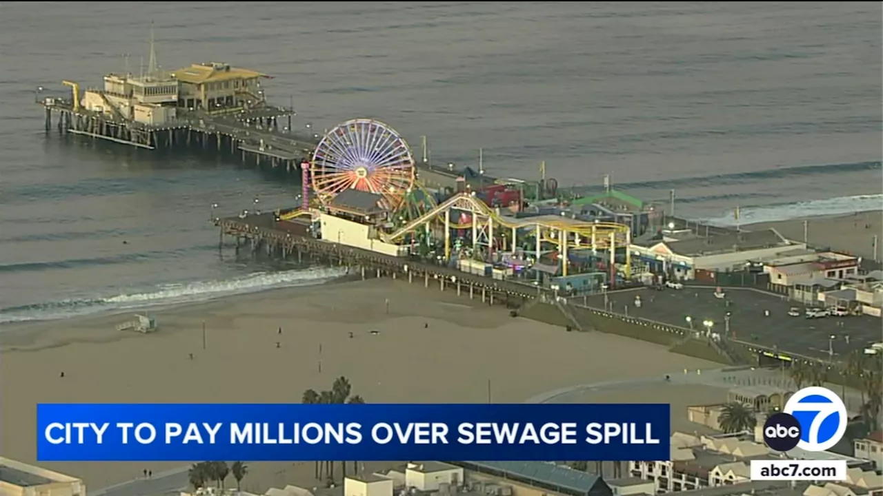 LA to pay $20.8 million for discharging untreated wastewater into Santa Monica Bay