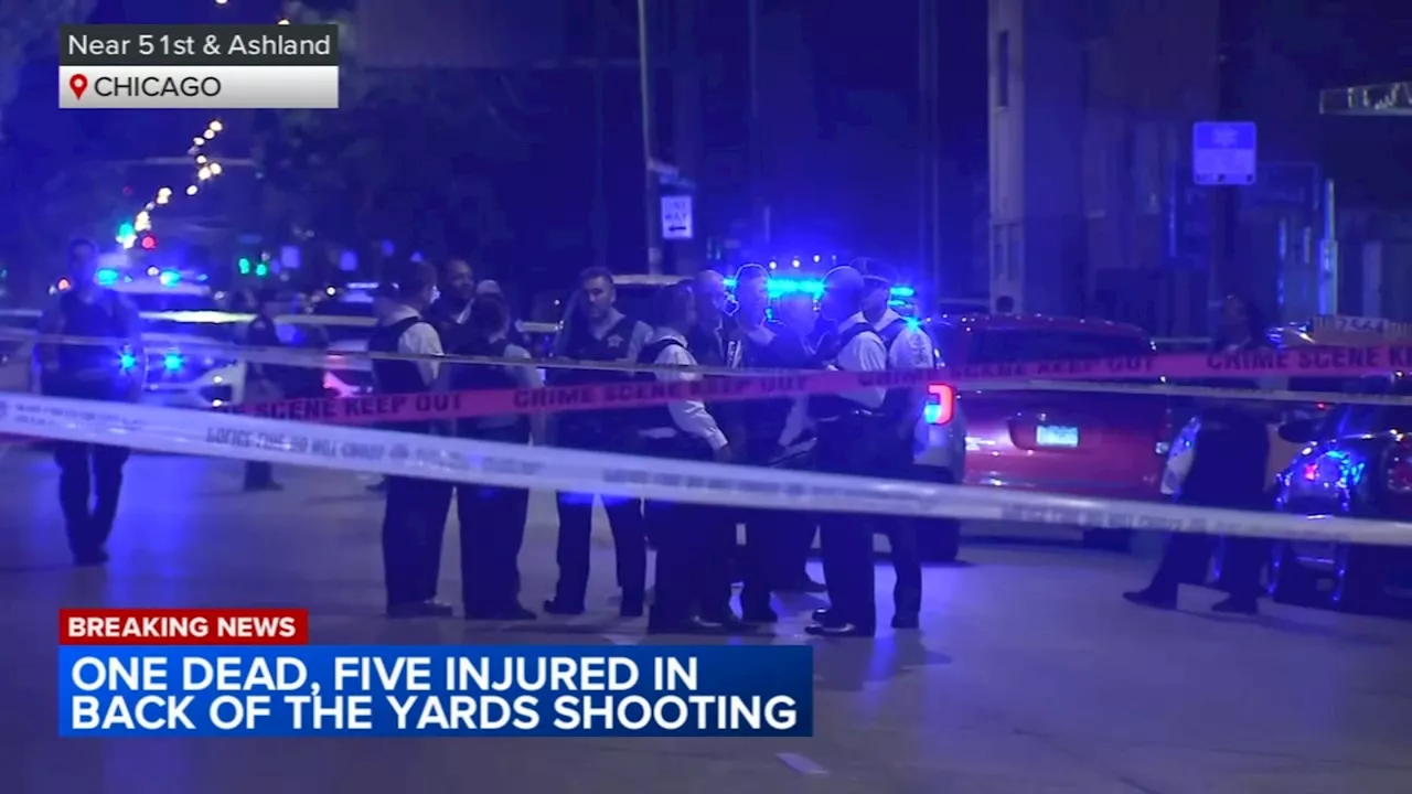 Chicago shooting: 6 shot, 1 fatally, in Back of the Yards, police say