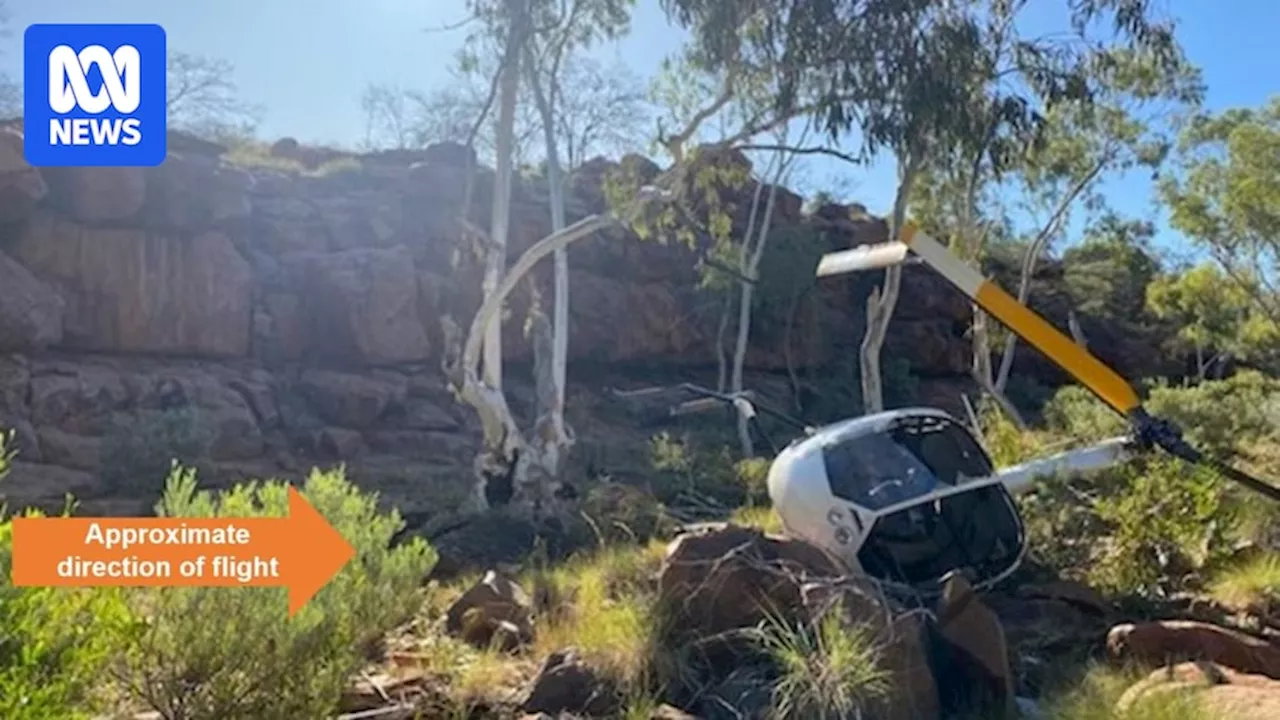 ATSB finds helicopter was overweight when it crashed in WA's Pilbara in 2022