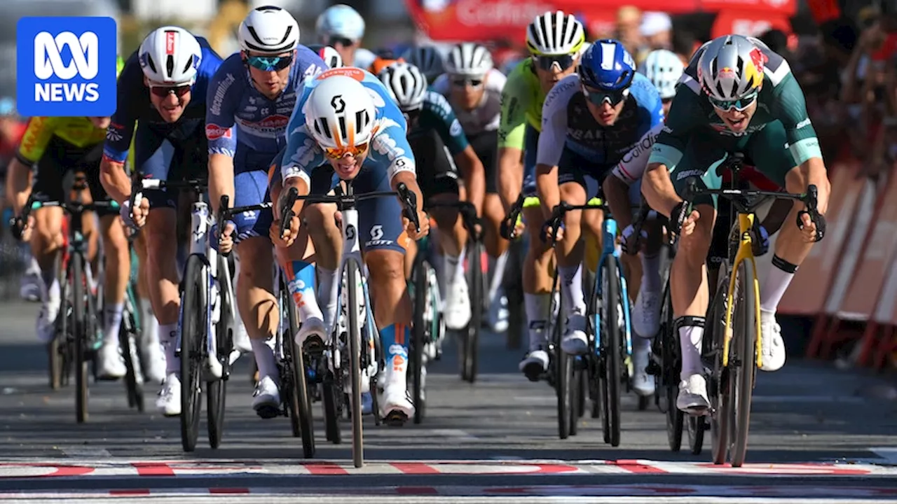 Australia's Kaden Groves finishes third in Vuelta a España stage five