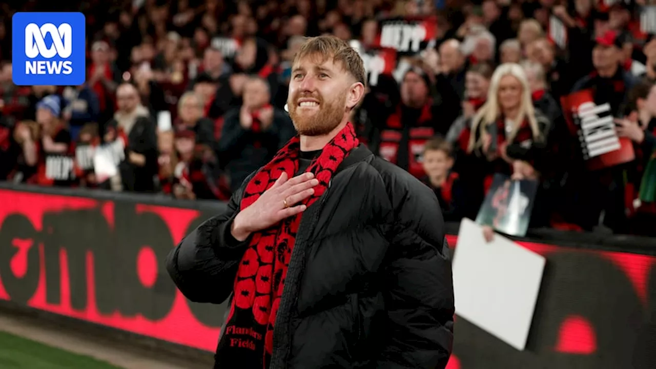 Essendon says retiring former skipper Dyson Heppell will have a farewell game against Brisbane at the Gabba