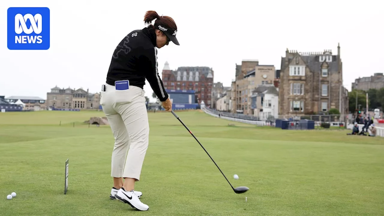 Women's Open Championship at St Andrews begins with seven Australians in contention