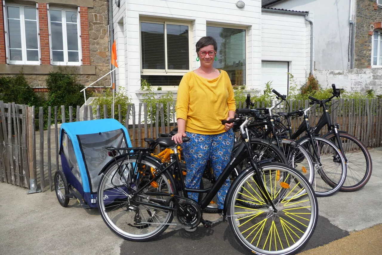 A Pleubian, Morgane propose toute une gamme de vélos à la location