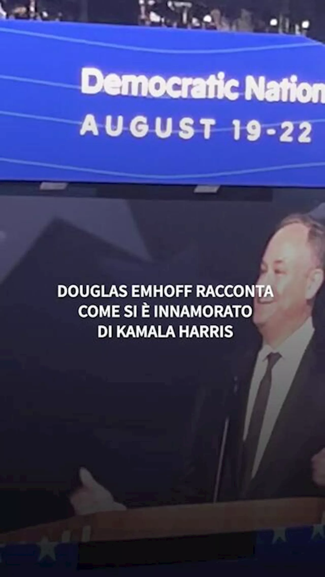 Douglas Emhoff racconta come si e' innamorato di Kamala Harris