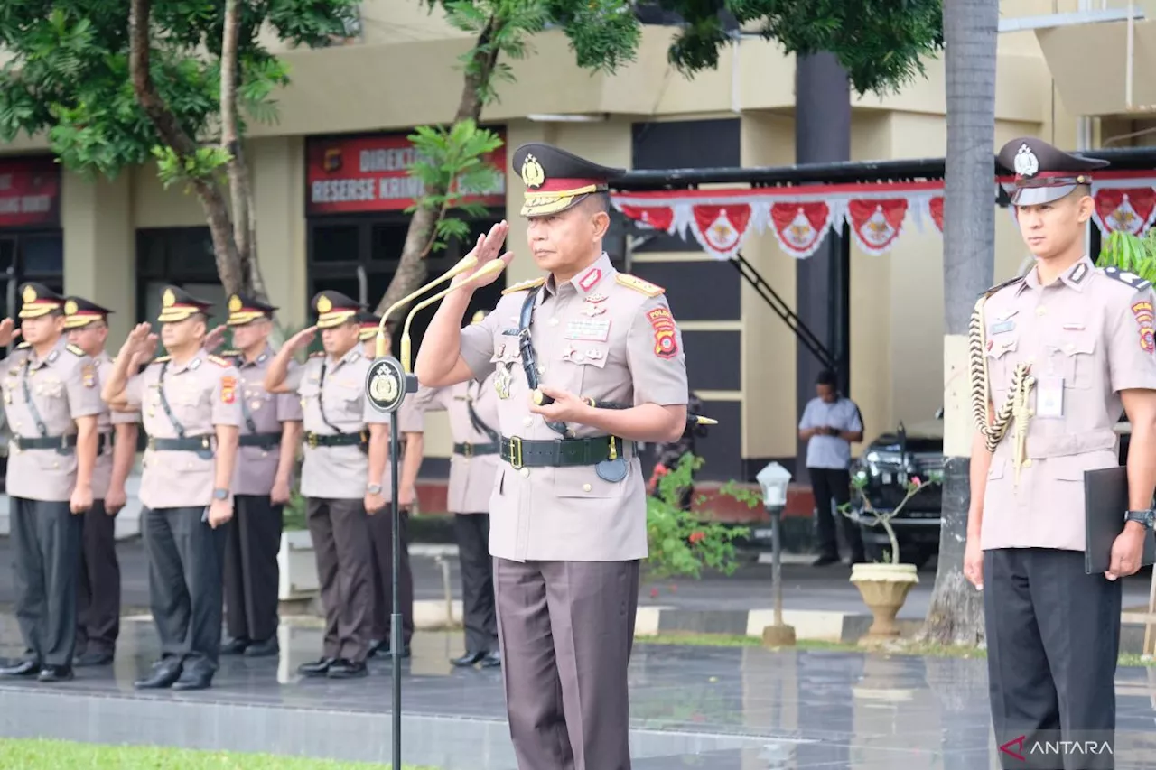 Polda Gorontalo gelar upacara peringatan Hari Juang Polri