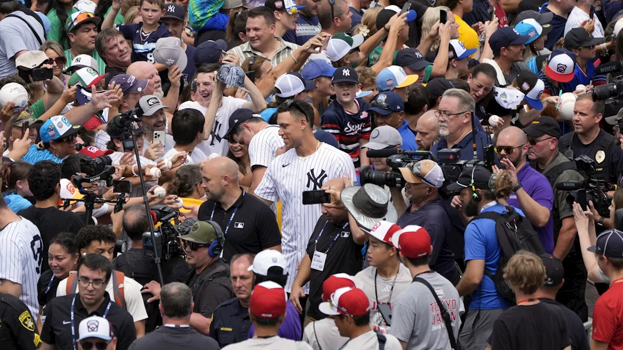 Aaron Judge declines to respond after Little League coach says Yankees slugger ignored his team