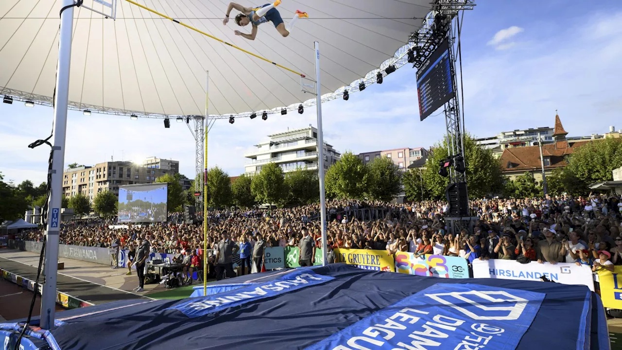 Duplantis clears 6.15 meters in first pole vault event since world record at Paris Olympics