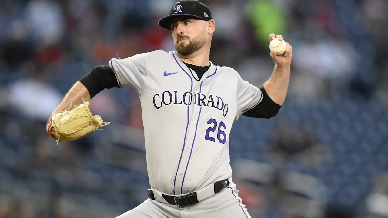 Gomber pitches 7 strong innings, Rockies hold on to beat Nationals 3-1