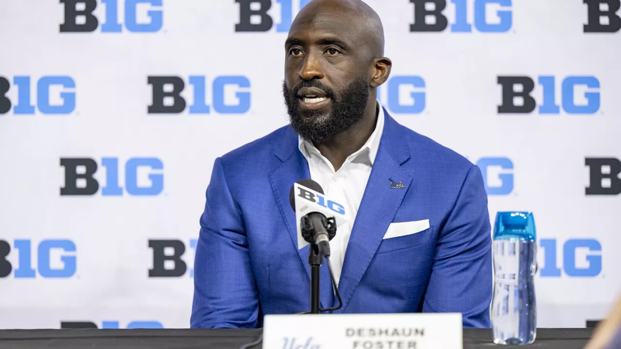 New coach DeShaun Foster and UCLA look to exceed others' low expectations in 1st season in Big Ten