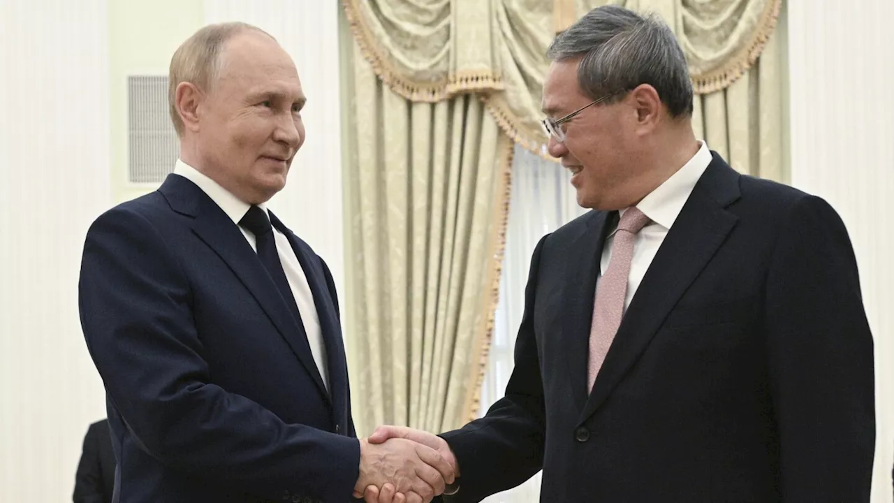 Putin meets China's No. 2 as Moscow-Beijing relations deepen