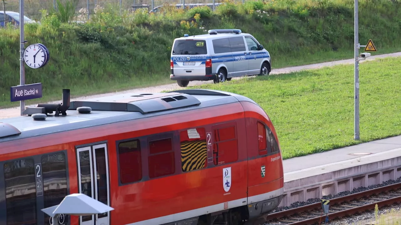 Sachsen: Bahnhof in Aue nach Bombendrohung wieder frei