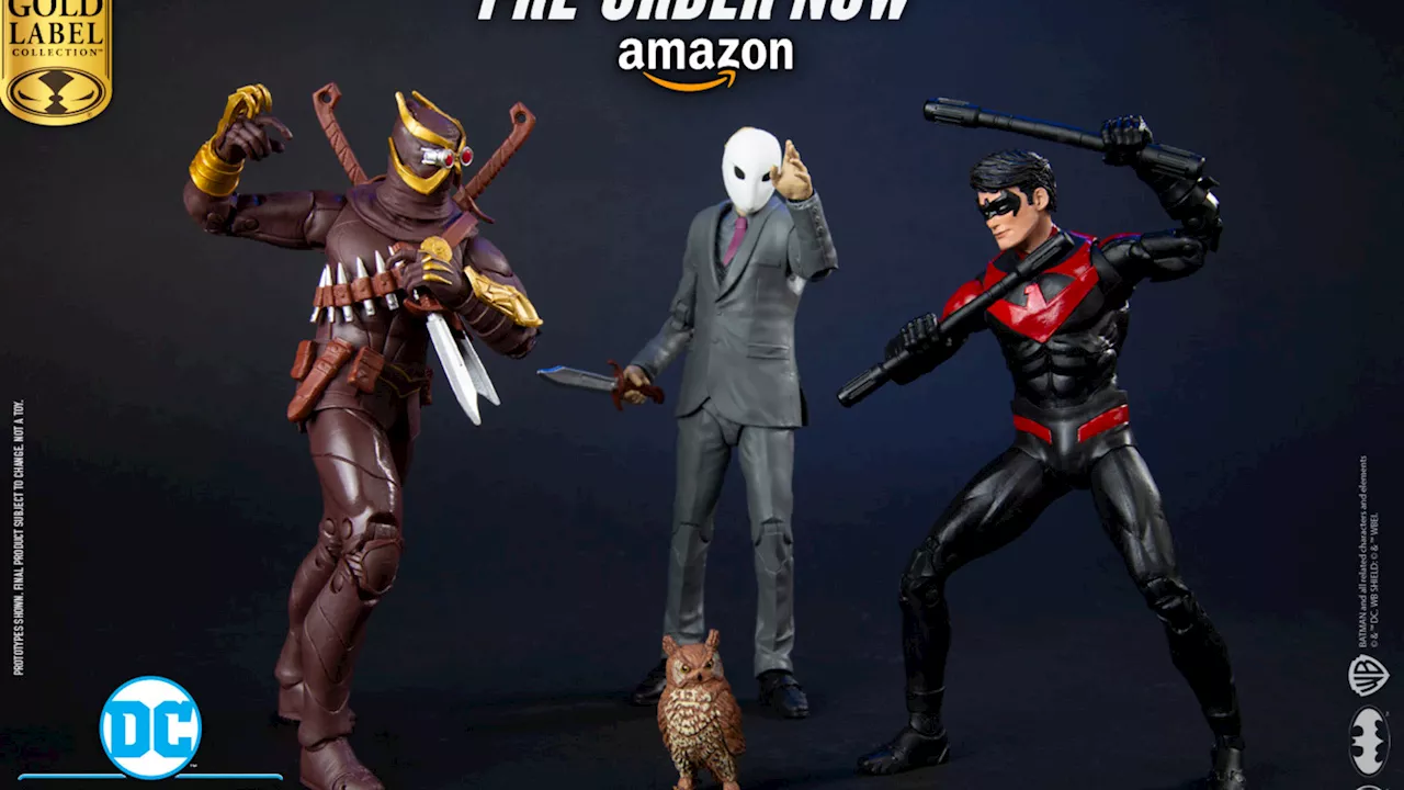 McFarlane Debuts Exclusive DC Comics Court of Owls Figure 3-Pack