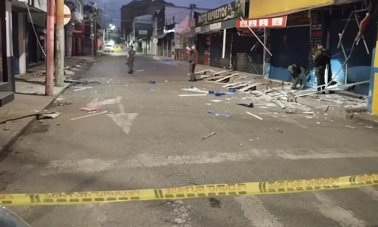 Atentaron con explosivos contra un local de repuestos de motos en Neiva, Huila