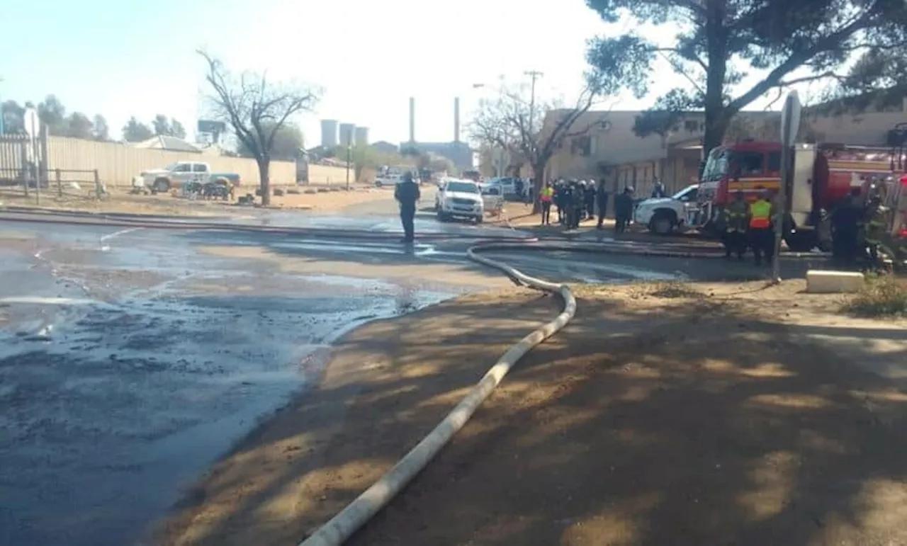 Gas explosion triggers mass evacuation of SAPS trainees in Pretoria