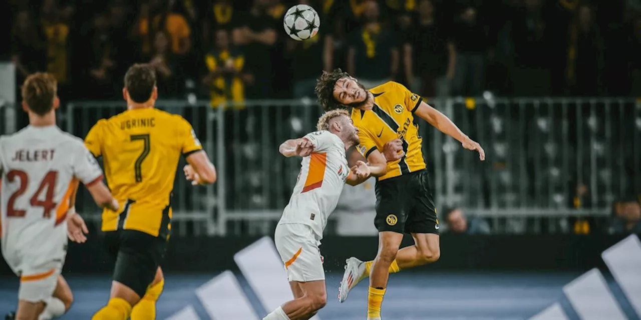 Hasil Young Boys vs Galatasaray: Drama 5 Gol dan 1 Kartu Merah, Galatasaray Keok di Kandang Lawan