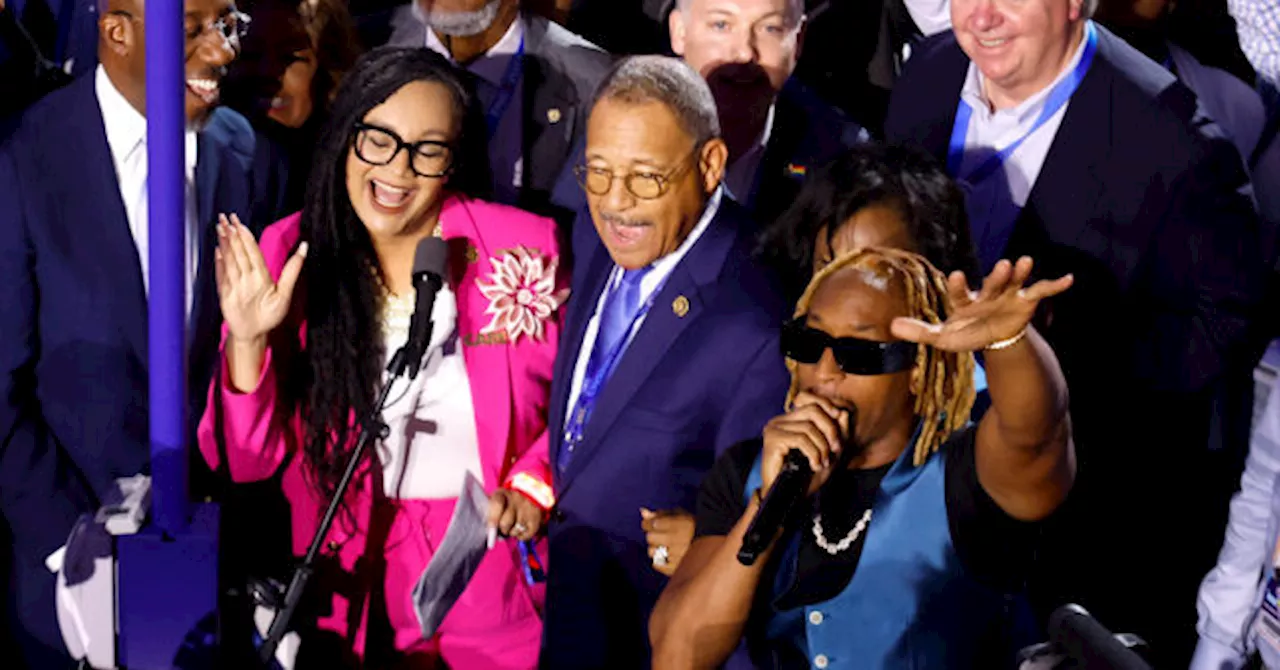 Rapper Lil Jon Makes Appearance at Democratic National Convention