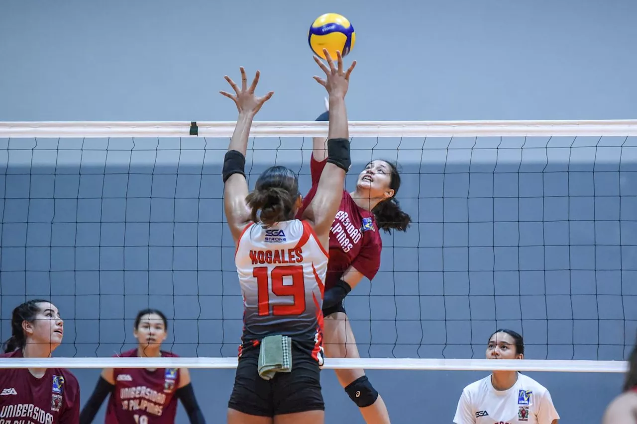 Maroons take solo second spot with straight-sets win over Lady Warriors