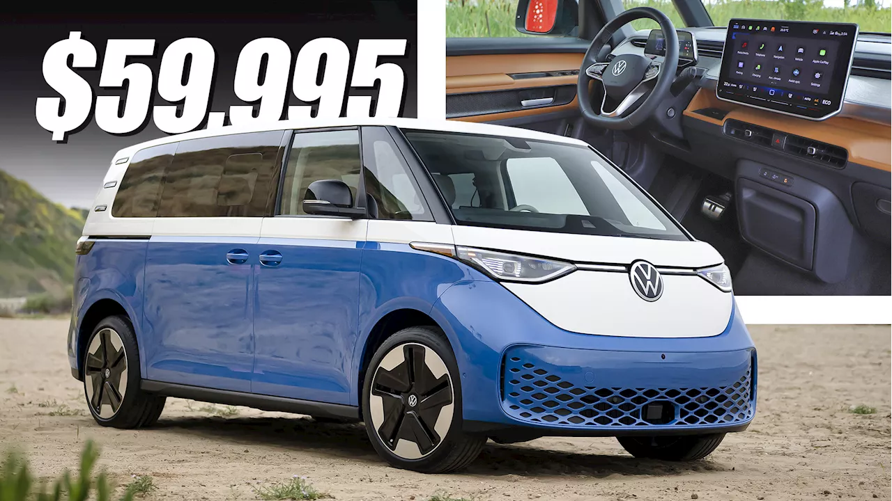 New ID.Buzz Is America’s Most Expensive VW At $60,000