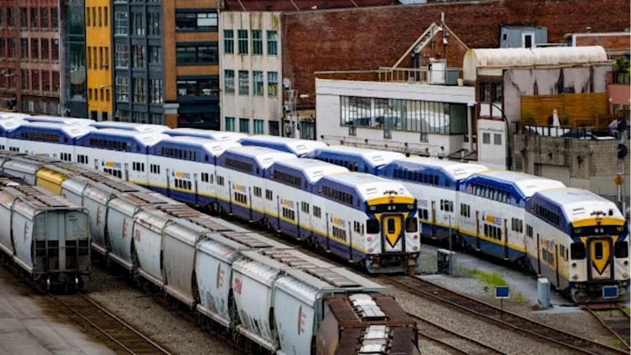 Rail strike would halt B.C.'s West Coast Express: TransLink