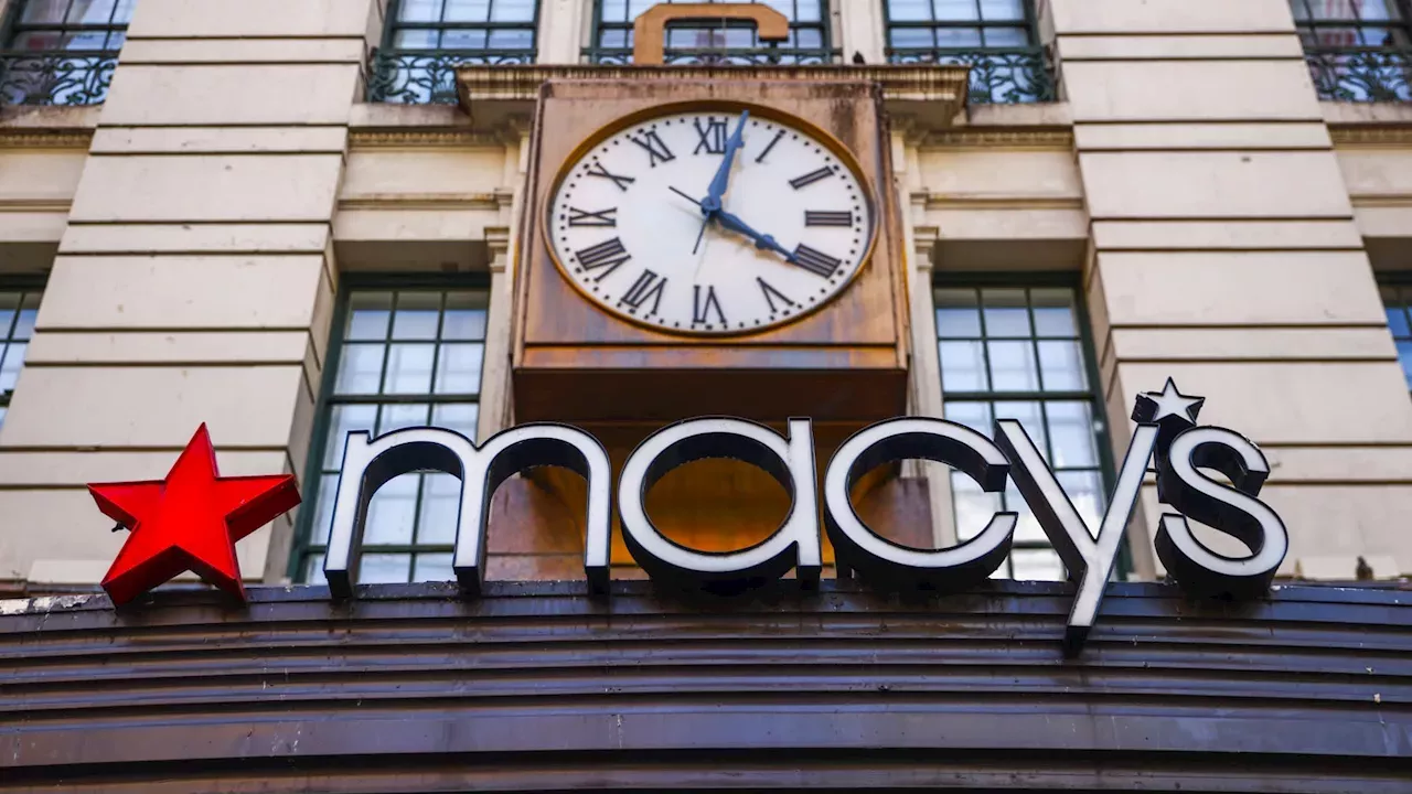 Business Macy’s cuts sales forecast as department stores struggle to