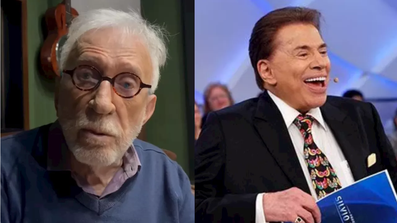 Moacyr Franco descobre morte de Silvio Santos e manda recado: “Vai tranquilo”