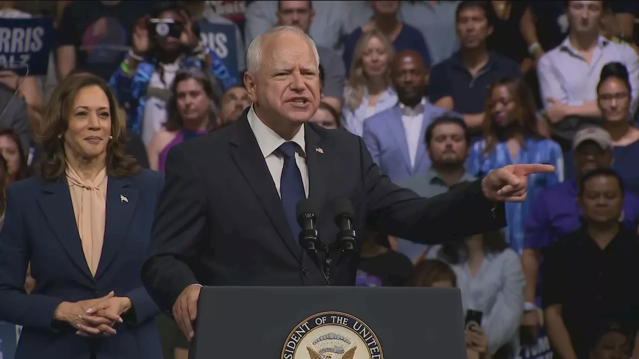 Tim Walz, Nancy Pelosi e Bill Clinton encabeçam 3º dia de Convenção Democrata