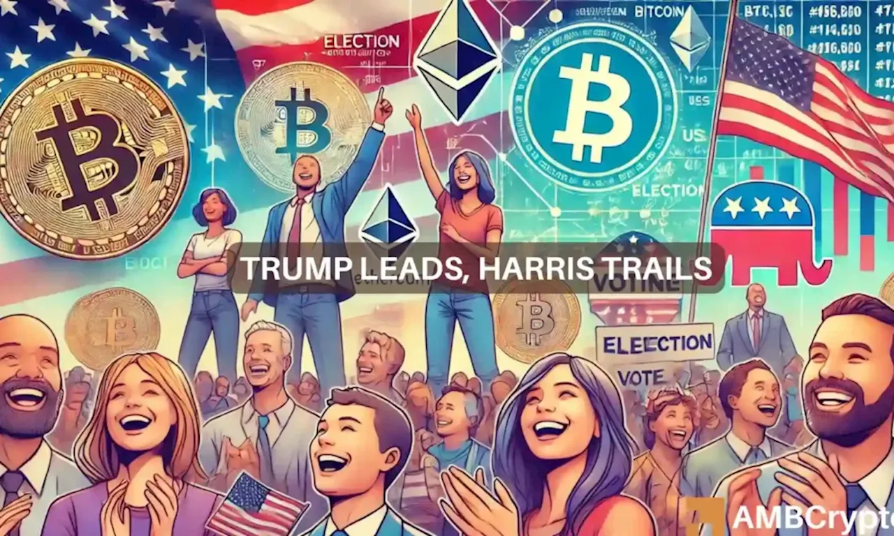 Trump Jr. teases major crypto update as Donald Trump reclaims polling lead