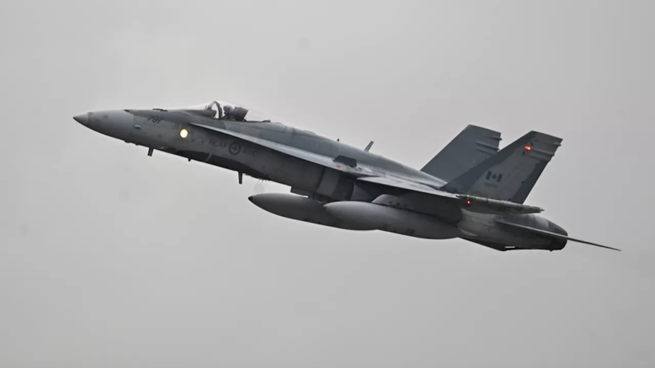 CF-18 jets can be seen over Ottawa Wednesday for NORAD training exercise