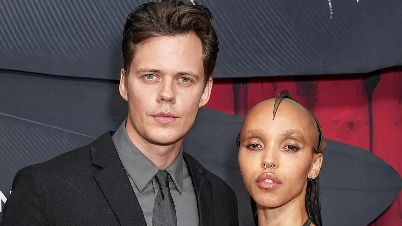 FKA Twigs puts on sizzling display beside co-star Bill Skarsgard at the NYC premiere of The Crow