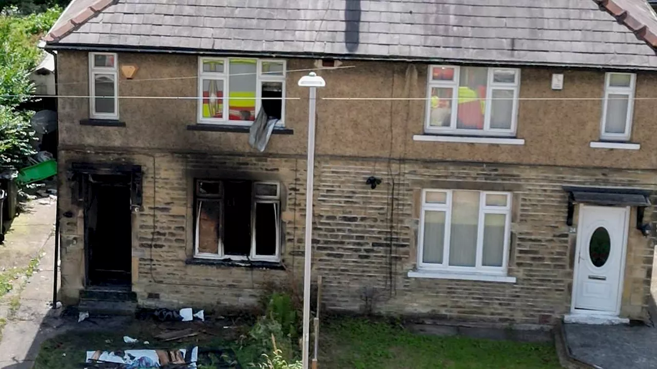 Horror as three children and woman are killed in 'arson attack': Man, 39, arrested for Bradford...