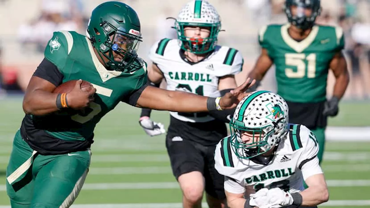 2024 preseason football rankings for Dallas-area 6A schools