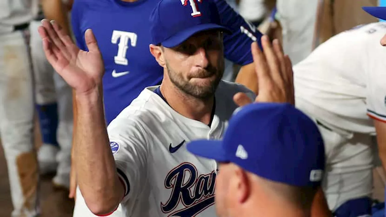 Max Scherzer could pitch for Rangers as soon as next week