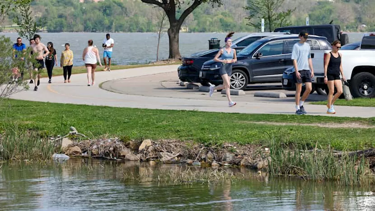 Slight relief from the heat in some North Texas areas, but triple digit heat will return