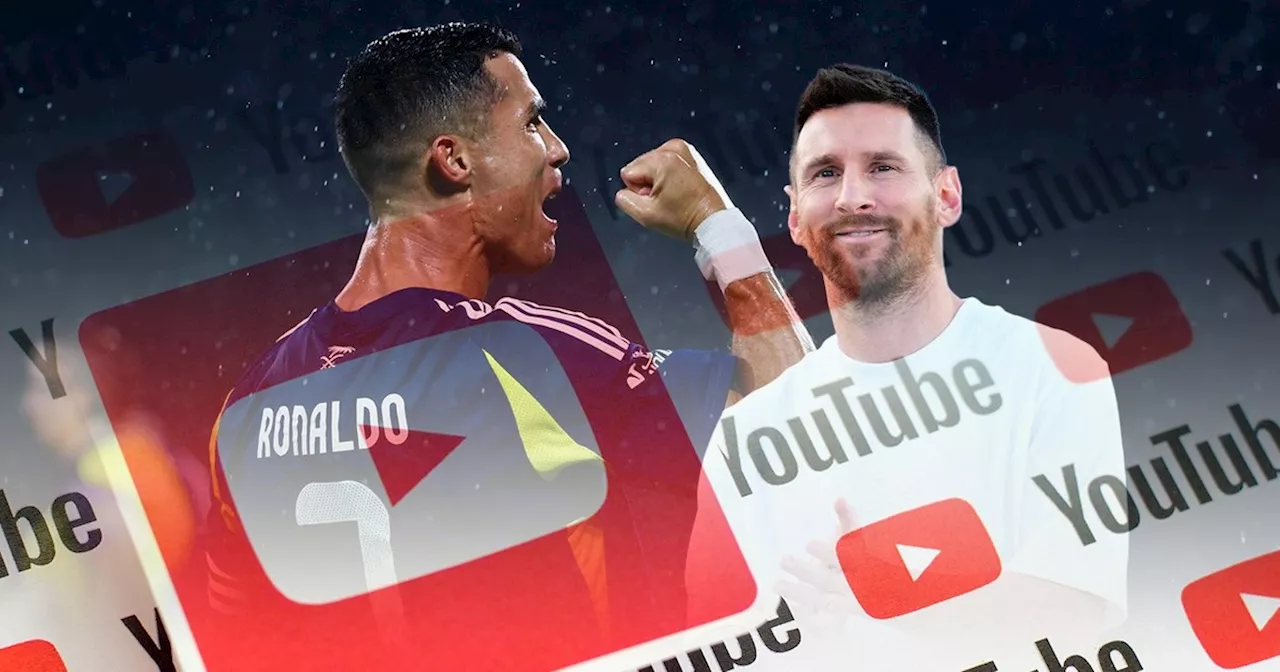 Nuevo clásico en Youtube: ¿quién tiene más suscriptores, Messi o Cristiano Ronaldo?