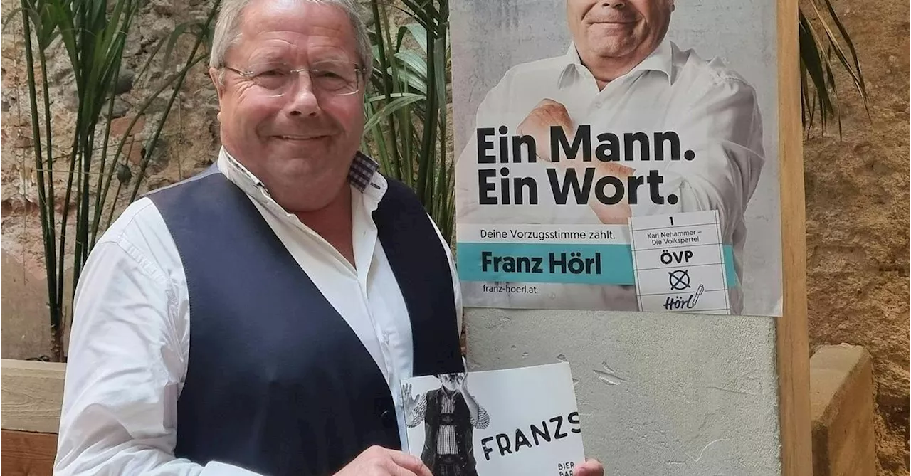 Tiroler ÖVP: Franz Hörl startet Vorzugsstimmen-Wahlkampf