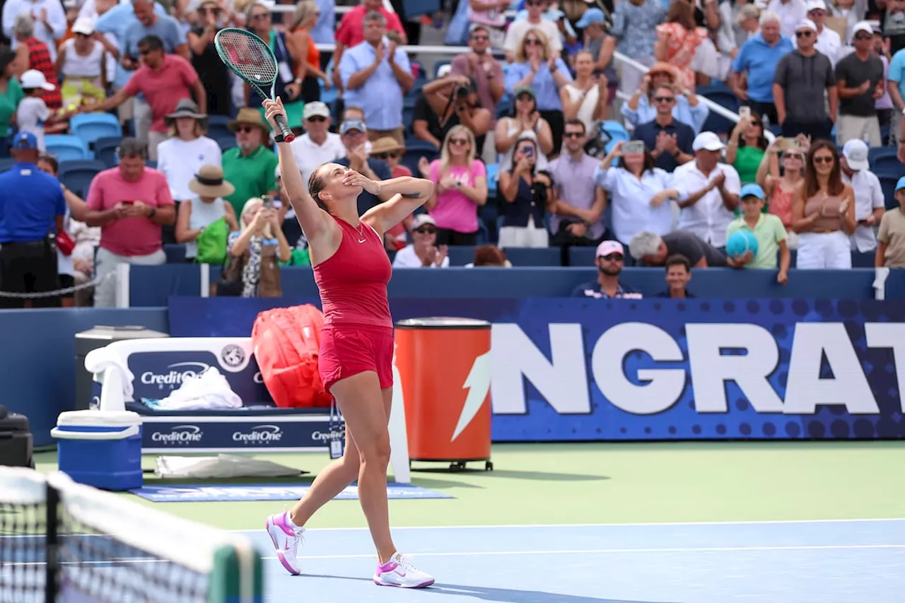 La desigualdad persiste en el tenis: en Cincinnati las mujeres ganan menos de la mitad en premios que los hombres