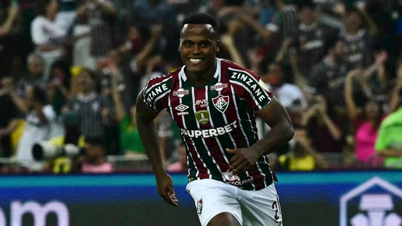  Jhon Arias mantuvo vivo al campeón Fluminense en la Libertadores con una mágica noche: así fue la actuación del colombiano