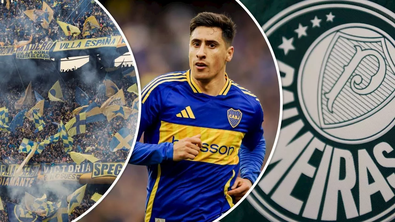 Por que torcida do Boca está encantada com Merentiel e 'agradece' Palmeiras