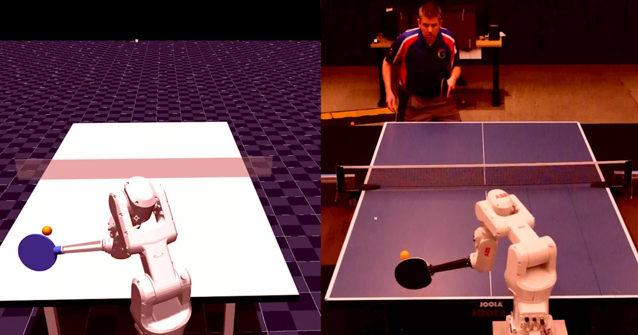 Google Shows Off Robot That It Says Plays Ping Pong as Well as a Human