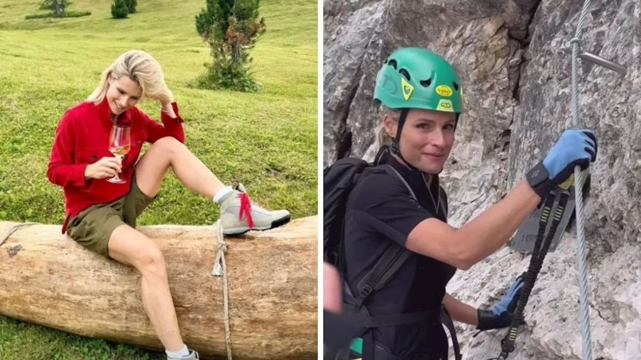 Michelle Hunziker ed Eros Ramazzotti insieme in montagna: la vacanza con tutta la famiglia