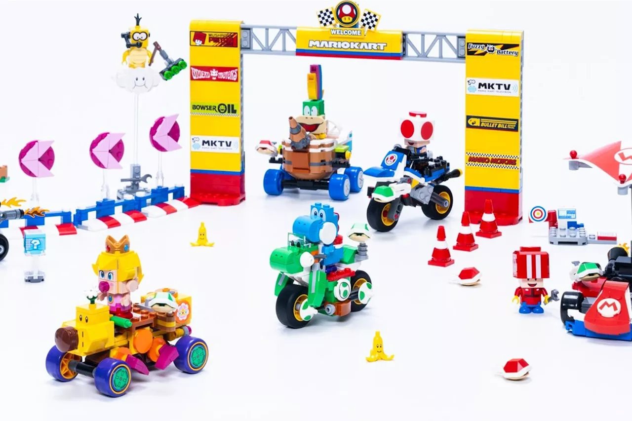 Lego’s Mario Kart Sets Are Big, Brick-Built Roadsters