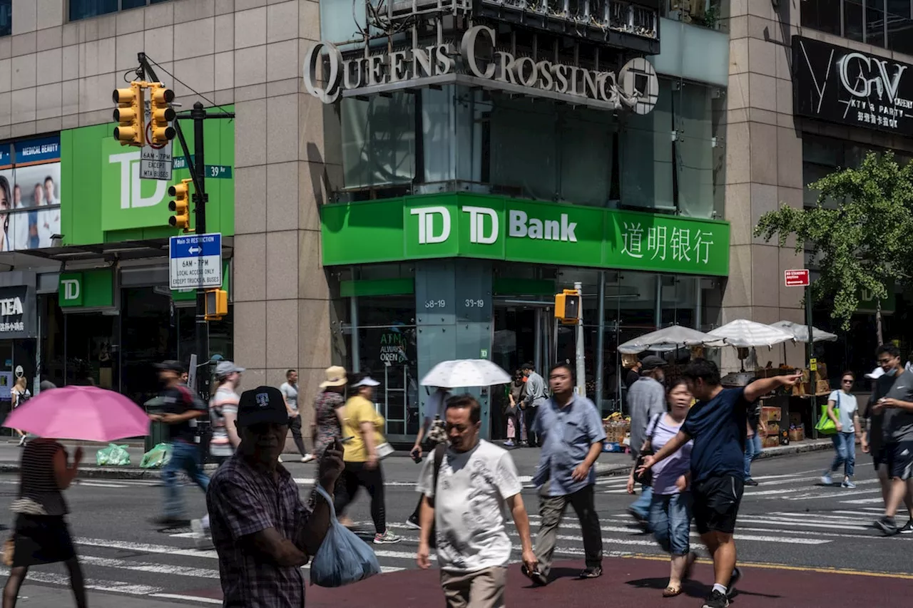 TD Bank is setting aside US$2.6-billion to cover U.S. regulatory penalties over anti-money laundering controls