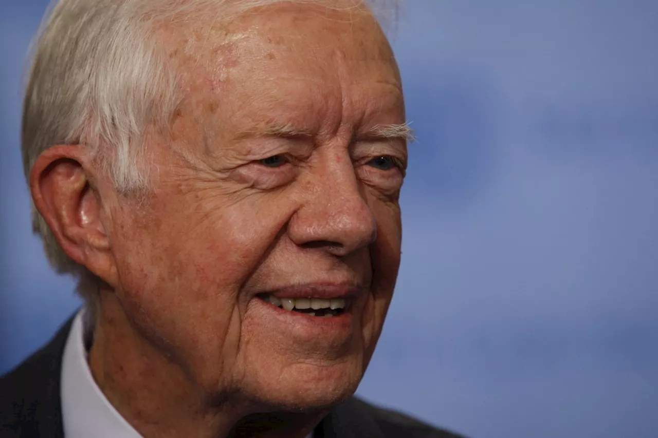 Former U.S. president Jimmy Carter, nearing 100, excited to vote for Harris, grandson says