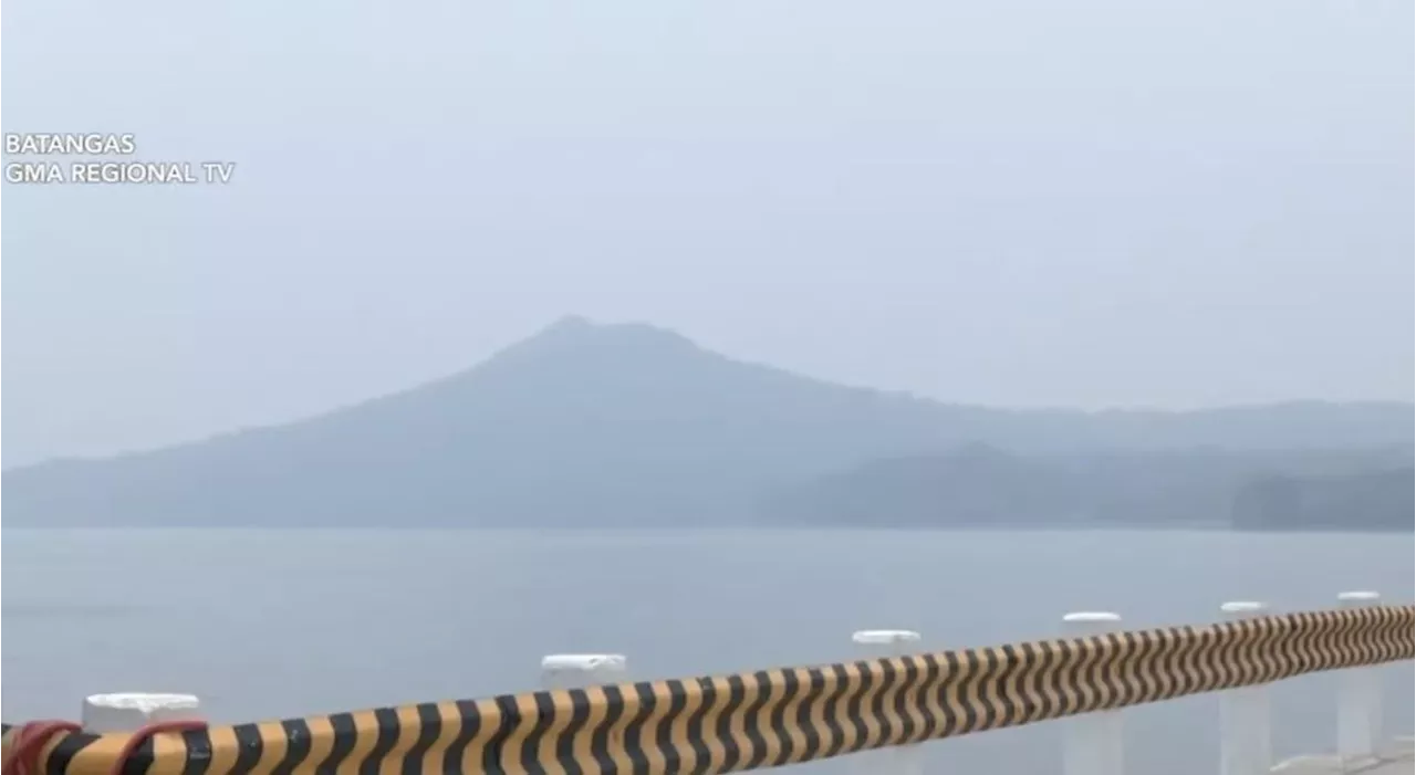 DENR: Green, yellow color of Taal Lake not related to volcanic activity