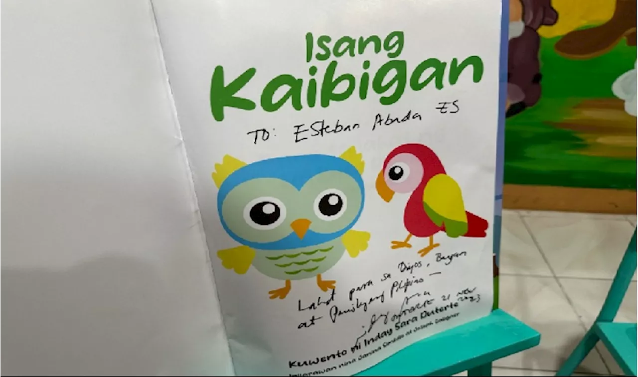 Librong 'Isang Kaibigan' ni VP Sara Duterte, 'di kinopya sa iba-- OVP