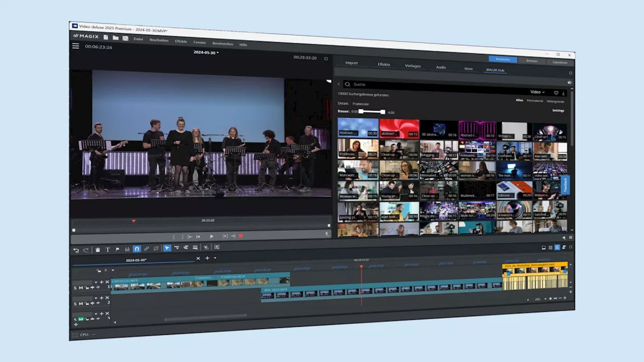 Videoschnittprogramm im Test: Magix Video Deluxe 2025 Premium