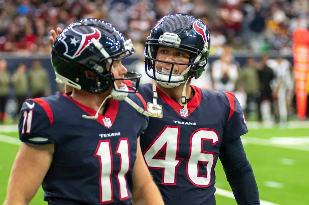 Houston Texans Long Snapper Jon Weeks Named Walter Payton Man of the Year Nominee