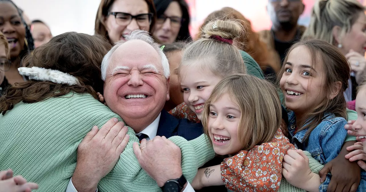 How School Lunch Became A Symbol Of Tim Walz's Appeal To Voters